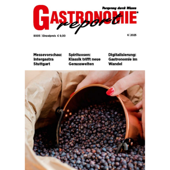 Cover des Magazins Gastronomie Report