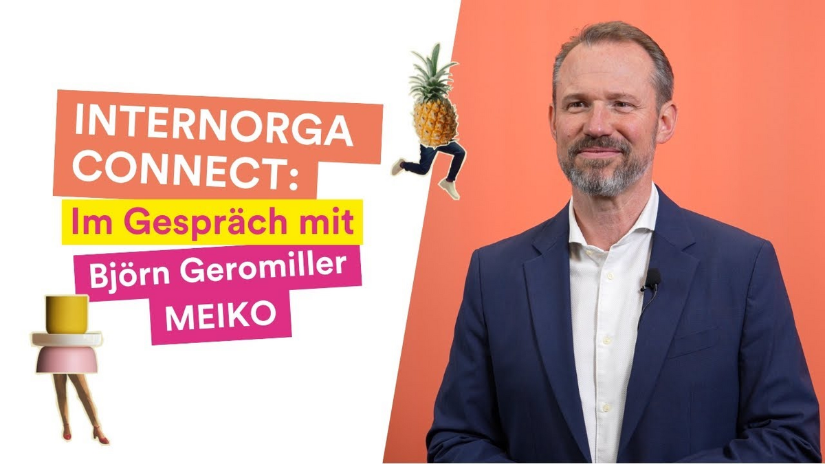 INTERNORGA CONNECT: MEIKO über Spültechnik, Nachhaltigkeit & Zukunft der Küchenarbeit