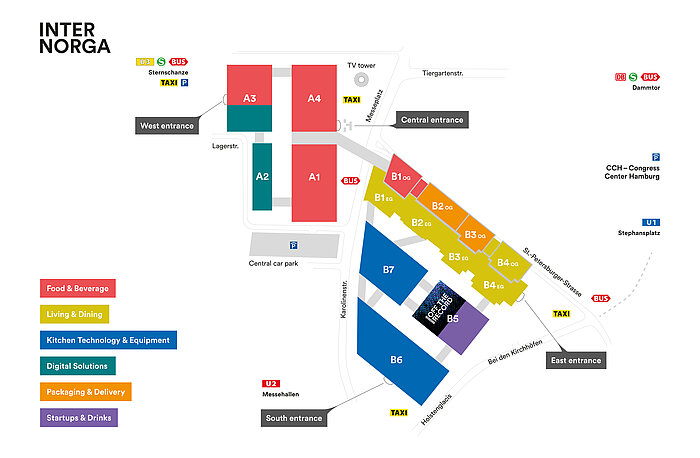 INTERNORGA 2026 Area Plan