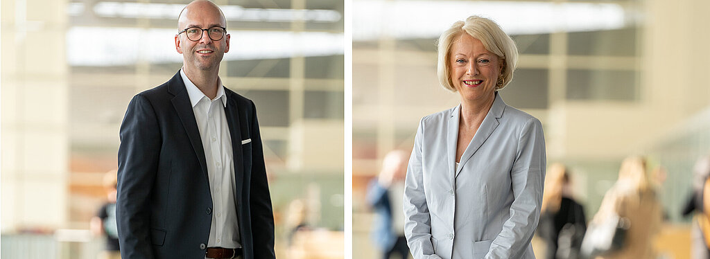 Portraitfoto: Matthias Balz (l.) Claudia Johannsen (r.) 