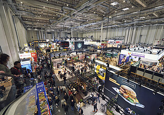 Overview of exhibition hall A4 during INTERNORGA