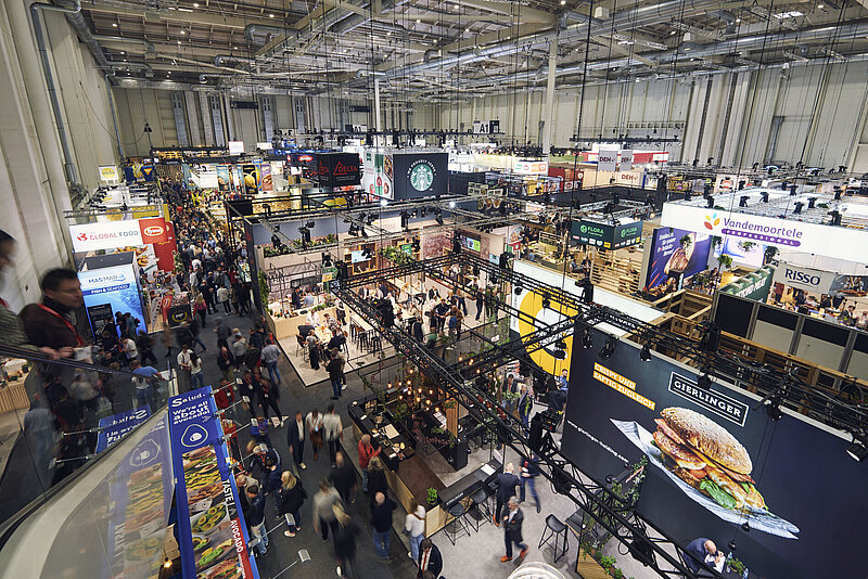 Overview of exhibition hall A4 during INTERNORGA