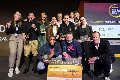 Deutscher Gastro-Gründerpreis 2025 Gruppenfoto