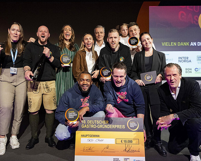 Deutscher Gastro-Gründerpreis 2025 Gruppenfoto