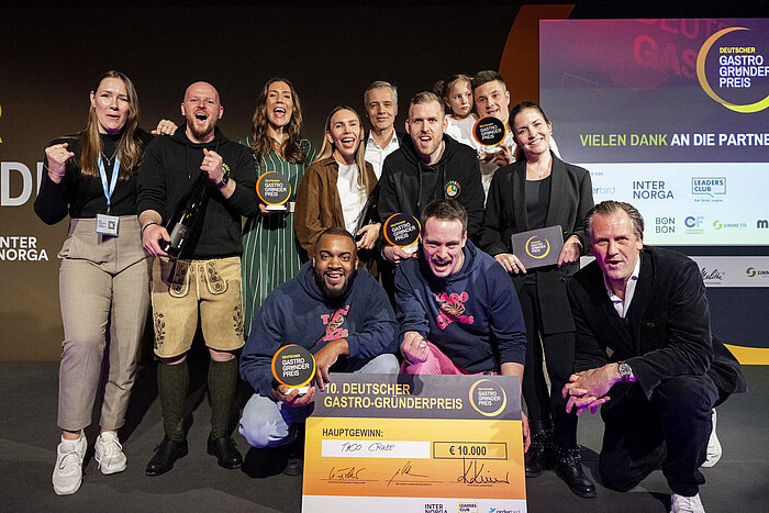 Deutscher Gastro-Gründerpreis 2025 Gruppenfoto