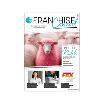 Cover des Magazins Franchise Connect