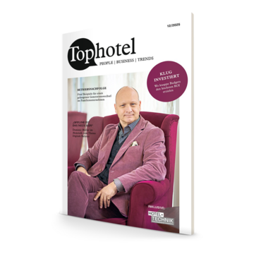Cover des Magazins tophotel