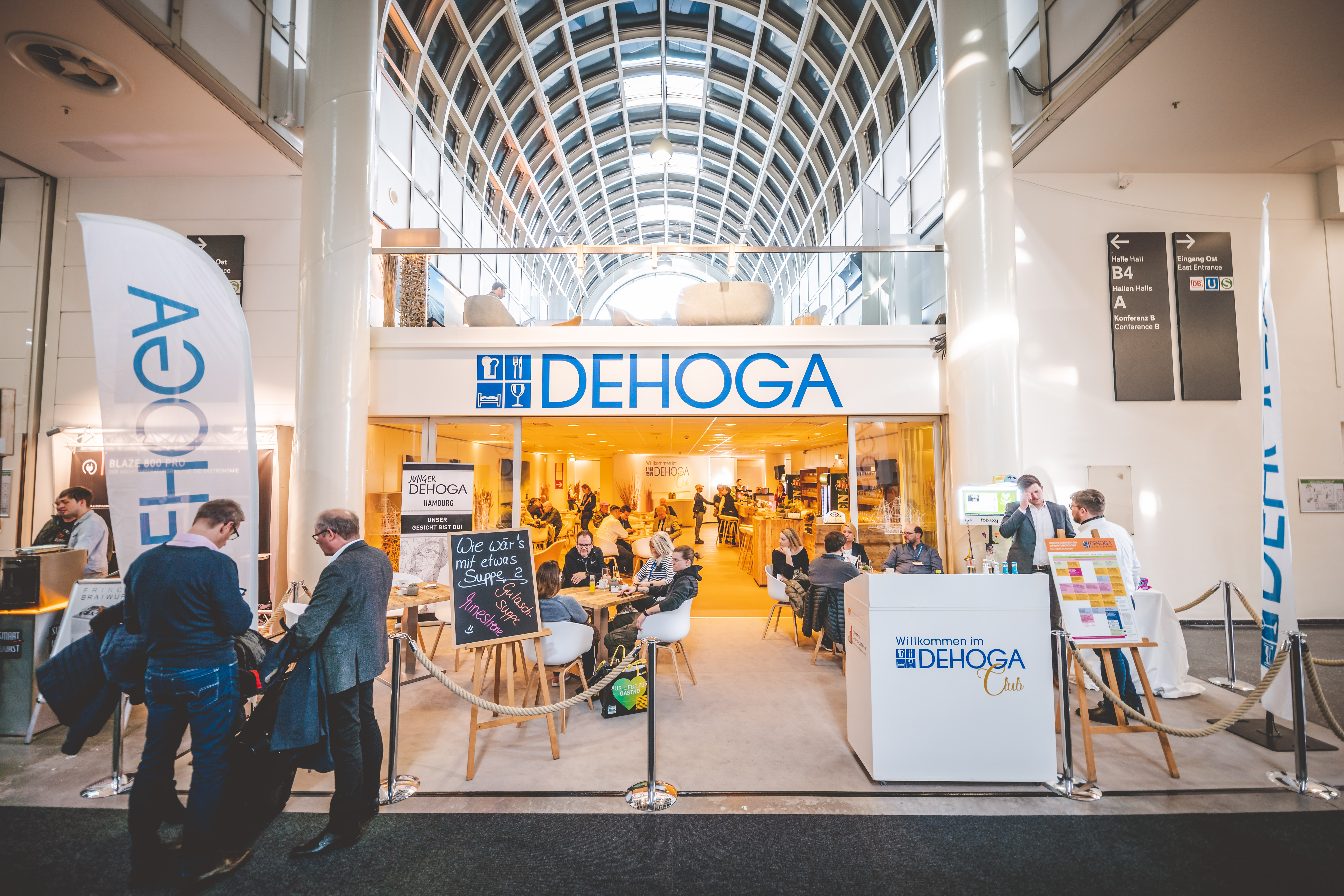 INTERNORGA 2022 - DEHOGA Club: Hotspot for Hotel and Gastronomy